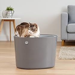 IRIS Top Entry Cat Litter Box with Cat Litter Scoop