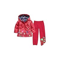 Kids Raincoatkids Raincoat Trench Coat Children Waterproof Suit,Suit Red,XXS