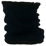 Army Universe Black Military Cold Weather Polar Fleece Neck Gaiter Neck Warmer