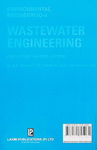 Wastewater Engineering (Including Air Pollution) 1