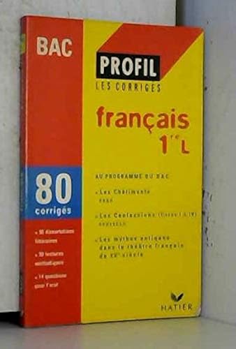 Download FRANCAIS 1ERE L LES CHATIMENTS HUGO, LES CONFESSIONS ROUSSEAU LIVRE 1 A 4, LES MYTHES ANTIQUES DANS LE THEATRE FRANCAIS DU XXEME SIECLE. 80 corrigés PDF