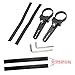1.5'' Tube Clamps Mounting Brackets ADTOPI Adjustable Roll Cage Bull Bar Clip Holder Kit LED Light Bar Mounts for Offroad Truck ATV SUV, 2pcs (1.5 inch)