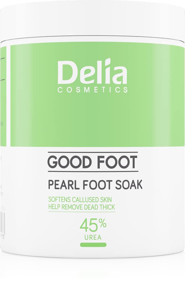 Delia Cosmetics - Good Foot - Pearl Foot Bath - Nourishes and Smoothes - Relaxes and Removes Dead Skin – Prepares for Pedicure and Further Care - Forget About Dry and Rough Skin - 250g