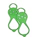 Walk Traction Ice Cleat Tread Anti slip Universal 5 Teeth Stud Snow Ice Grippers Spikes Attaches Shoes Boots for Hiking Climbing Winter Outdoor