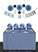 Paikō Baby Shower Decorations for a Boy | 'IT'S A BOY' Gold Foil Lettered Banner, FUN 25 Piece Photo Props, Sash, Honeycomb Balls, Paper fans, Nursery room Decor Kit