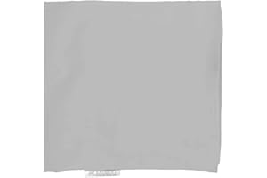 Relax HOME LIFE Wedge Pillowcase Designed to Fit Our 7.5" Bed Wedge 25" W x 26" L x 7.5" H, Soft Microfiber Replacement Cover, Fits Most Wedges Up to 27" W x 27" L x 8H (Light Gray)