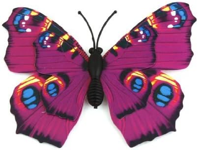 Autocollant Magnetique Frigo Decor De Porte Design Papillon Fuchsia Bleu Amazon Ca Home Kitchen