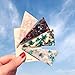 Acrylic Resin Hair Barrettes Alligator Hair Clips,4PCS Hair Clips Marble Pattern Hairpins Triangle Alligator Clips for Women Girls Hair Accessories Birthday Christmas Valentines Day Gifts,B