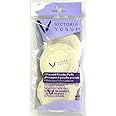Victoria Vogue, Round Puff Pressed Powder Puff, 4 Count (1-Pack)