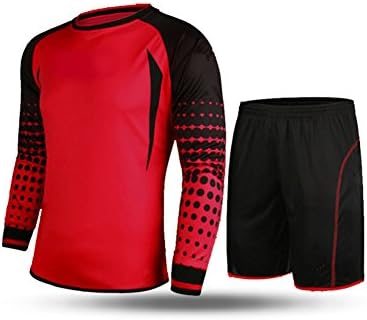 Football Goalkeeper Long-Sleeve Suit Soccer Jersey Set