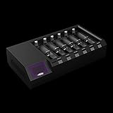 Efest LUC Blu6 LCD Intelligent Charger with Bluetooth App Function for LG Hg2 18650 3000mah 35A, Samsung 25R, Sony VTC5, 18650 3000mah 40A batteries.