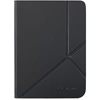 Kobo Clara Colour/BW SleepCover Case | Black | Sleep/Wake Technology | Built-in 2-Way Stand | Vegan Leather | Compatible with