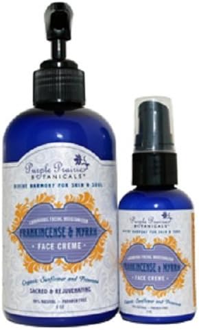Frankincense &amp; Myrrh Face Cream 2 oz by Purple Prairie Botanicals