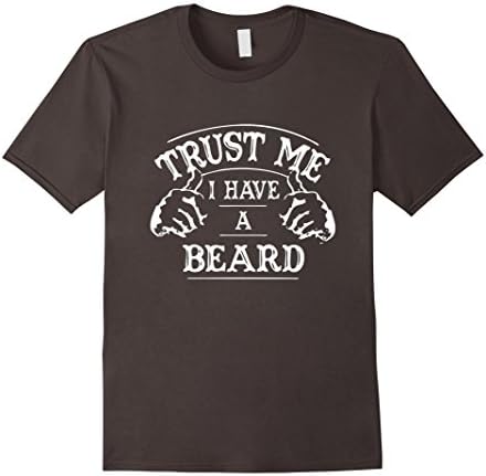 Men's Trust Me I Have A Beard Shirt XL Asphalt