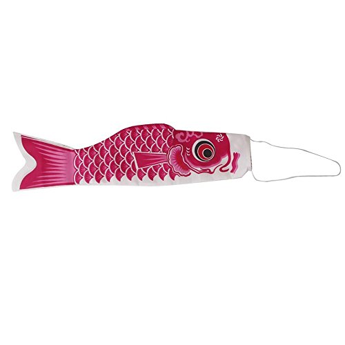 Junbuoom New Design Colorful Kite Streamer Home 40cm Carp Fish Flag Japanese Koinobori Windsock - Thumbnail 5