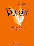O5431 - Velocity Studies for Clarinet