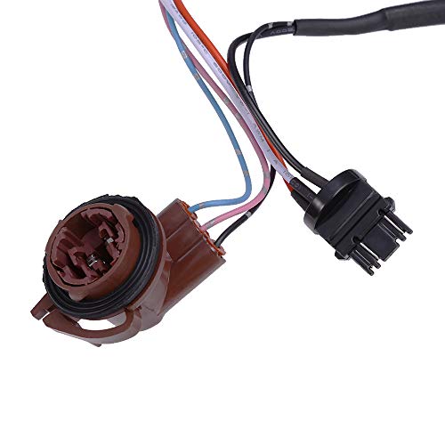 50W 6 Ohm 3157 4157 Load Resistors Fix Hyper Flash for Switchback LED Turn Signal Blink Light LED License Plate Lights Error Code Resistors (2-Pack)