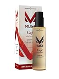 Muse Cafe Salted Caramel Flavored Lubricant, 4 Ounce Premium Edible Flavored Sex Lubricant for Men, Women and Couples (Made Without Parabens and Sugar)