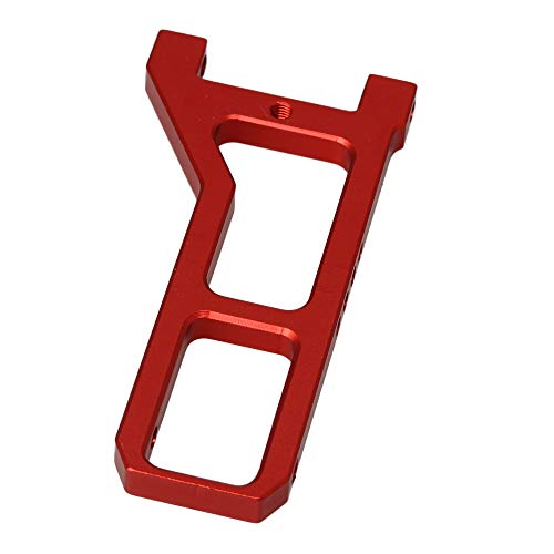 2pcs Front Lower Suspension Arm(Al.) for HQ 731 732 733 734 RC1:16 F-M0454 Blue Aluminum Alloy (Red)