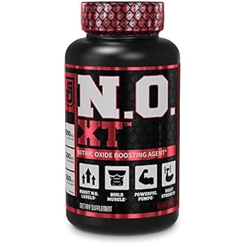 N.O. XT Nitric Oxide Supplement With Nitrosigine L Arginine & L Citrulline for Muscle Growth, Pumps, Vascularity, & Energy - Extra Strength Pre Workout N.O. Booster & Muscle Builder - 90 Veggie Pills