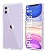 Homemo Phone Case for iPhone 11 2019 Solid Acrylic Back Reinforced Soft TPU Frame Ultra Clear Slim Shock Absorption Bumper Anti Scratch Fingerprint Oil Stain Back Cover