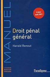 Droit pénal général