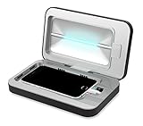 PhoneSoap 2.0 UV Sanitizer and Universal Phone Charger - Fits iPhone 7s Plus and Phablets (Black)