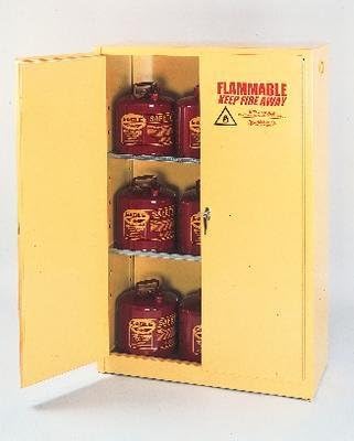 9010 - Floor Cabinet with Two Doors - Flammable Liquids Safety Storage Cabinets, Eagle Manufacturing - Each