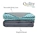 Quility Premium Kids Weighted Blanket & Removable Cover | 07 lbs | 41