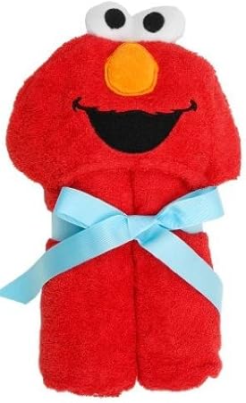 sesame street hooded towel