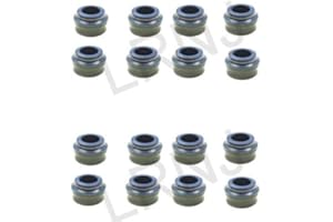 BRITPART UK ALLMAKES/BRITPART Valve STEM Seal Set X 16 Compatible with Land Rover Discovery 2 1998-2004 V8 Engine Part # ERR1782