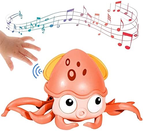 Magic Electric Dancing Octopus Spielzeug - Tanzender Tintenfisch Mit LED Licht & Musik Für Kinder