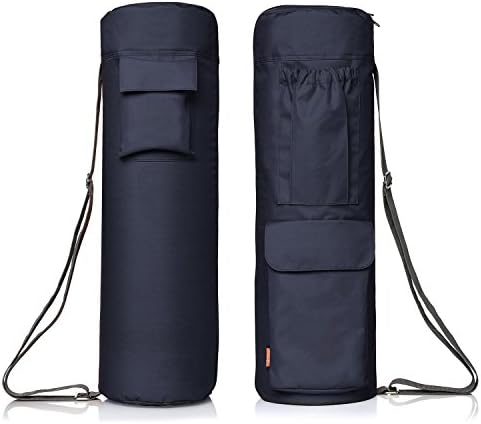 newk yoga Full Zip Yoga Bag with Expandable Pocket and Water Bottle Holderโ Fits Yoga Mats