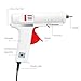 Sundarling Hot Glue Gun Adjustable Temperature 100W Professional Full Size Hot Melt with High and Low Temp Interchangeable Non-drip Nozzle