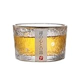 Gold Glass Sake Cups, Japanese sake set, Japanese