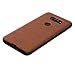 LG V30 Case [Tridea] Power Guard Premium Synthetic Leather Bumper [Shock Resistant][Scratch-Resistant] with Hidden Card Storage Case for LG V30 (2017) [Brown]