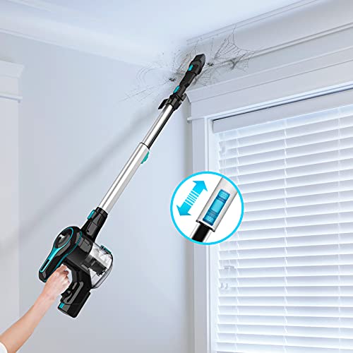 INSE Cordless Vacuum Cleaner Powerful Suction, 6in1 Lightweight