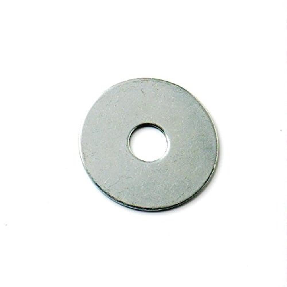 Merriway BH06110 (50 Pcs) Penny Repair Mudguard Fender Washer 38mm Diameter x 8mm Hole - Pack of 50 Pieces