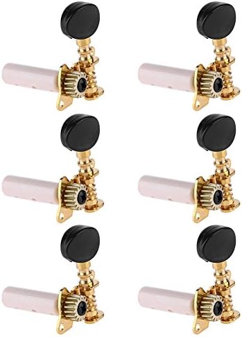 6pcs Open Machine Heads String Tuners Tuning Pegs for Classic Guitar Parts Guitar Instrument Accessories