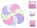Organic Eco Friendly Bamboo Washable Nursing Breast Pads with Free Laundry Bag, Reusable, Super Soft and Ultra Absorbent for mothers when feeding newborn baby