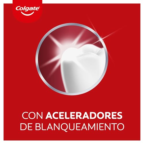 Max White One Pasta de Dientes Blanqueadora, Pack 4 Uds x 75ml, Dentífrico Blanqueador, Dientes 1 Tono Más Blancos en 1 Semana, Elimina Manchas Superficiales