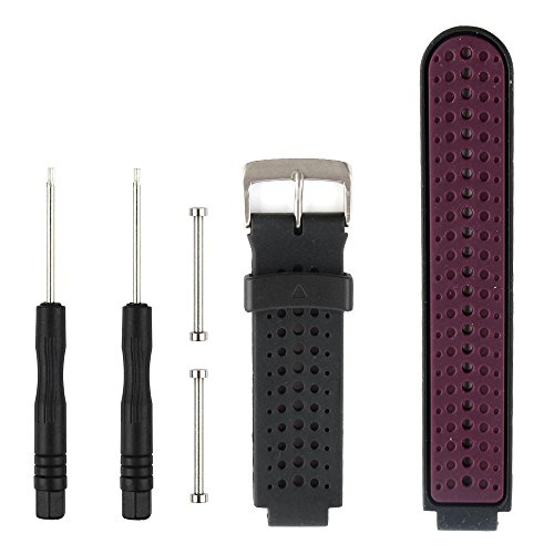 Replacement Smart Wrist Watch Accessory Band Strap for Garmin Forerunner 220/230/235/620/630/735XT/235Lite, One Size