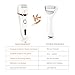 Electric Callus Removers, Rechargeable Foot File Electronic Callus Shaver For Feet Professional Pedicure Kit Waterproof Removal Pedi Tools With 3 Coarse Roller Heads For Hard Cracked Heels & Dead Skinthumb 2