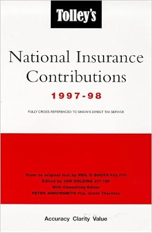 Tolleys National Insurance Contributions 1997 98 Amazonco - 
