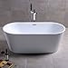KIVA RHYME Freestanding Bathtub (HS-ALLURE MINI)
