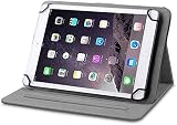 Mobile Stuff Pink 10-10.1" Universal Leather Stand Case Folio 360° Rotating Tab view 4