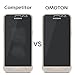 Yeslike HZGOTech Screen Protector Compatible for iPhone 7, HD Clear Super Strong 9H Hardness, 2 Pack Full Coverage Tempered Glass Screen Protector.
