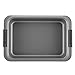 Anolon Advanced Nonstick Baking Pan With Lid / Nonstick Cake Pan With Lid, Rectangle - 9 Inch x 13 Inch, Gray