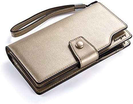 RoadRoma Baellerry Women Long Wallet With Zipper Cards Holder Business Purse 64014