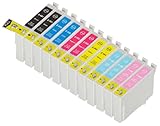 12 Pack Remanufactured Epson 98 , 99 , T098920 , T099920 2 Black, 2 Cyan, 2 Magenta, 2 Yellow, 2 lightycyan, 2 lightymagenta for use with Epson Artisan 700, Artisan 710, Artisan 725, Artisan 730, Artisan 800, Artisan 810, Artisan 835, Artisan 837. Ink Cartridges for inkjet printers. T0981 , T098120 , T0992 , T099220 , T0993 , T099320 , T0994 , T099420 , T0995 , T099520 , T0996 , T099620 Â© Blake Printing Supply, Office Central